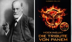 Sigmund Freud und Cover Mockingjay