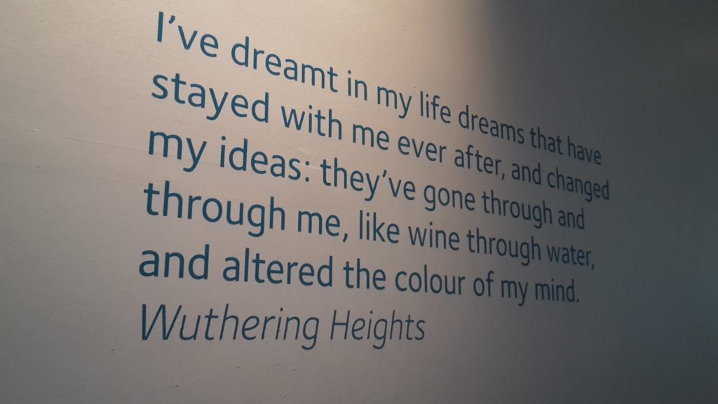 Bronte Museum Zitat Wuthering Heights